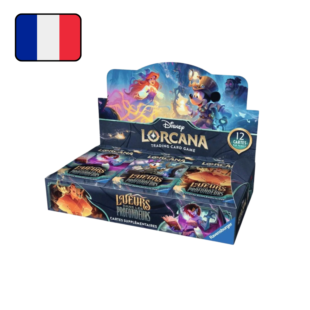 Display Lorcana - Chapitre 10 : Lueurs dans les profondeurs - Boîte de 24 Boosters - FR