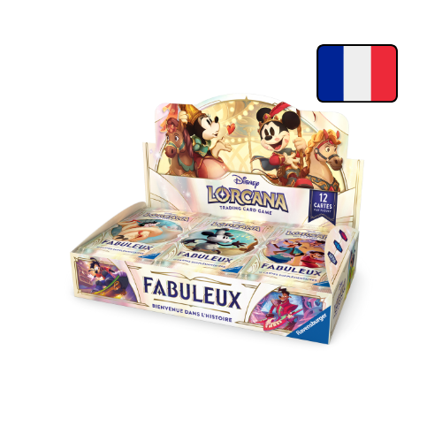 Display Lorcana - Chapitre 9 : Fabuleux - 9FAB - Boîte de 24 Boosters - FR