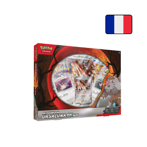 Coffret Pokémon Ursaking Lune Vermeille Ex "Français"
