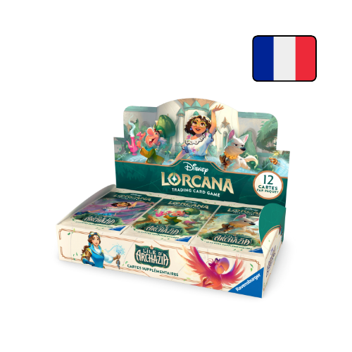 Display Lorcana - Chapitre 7 : L'Île d'Archazia - 7ARI - Boîte de 24 Boosters - FR