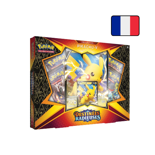 Coffret Pokémon - Pikachu V - Destinées Radieuses - EB4.5 - FR