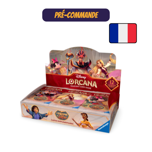 Display Lorcana - Chapitre 8 : Le Règne de Jafar - 8JAF - Boîte de 24 Boosters - FR