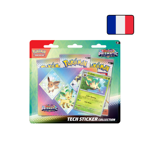 Tripack Autocollant Réajustable Pokémon - EV8.5 Évolutions Prismatiques - FR