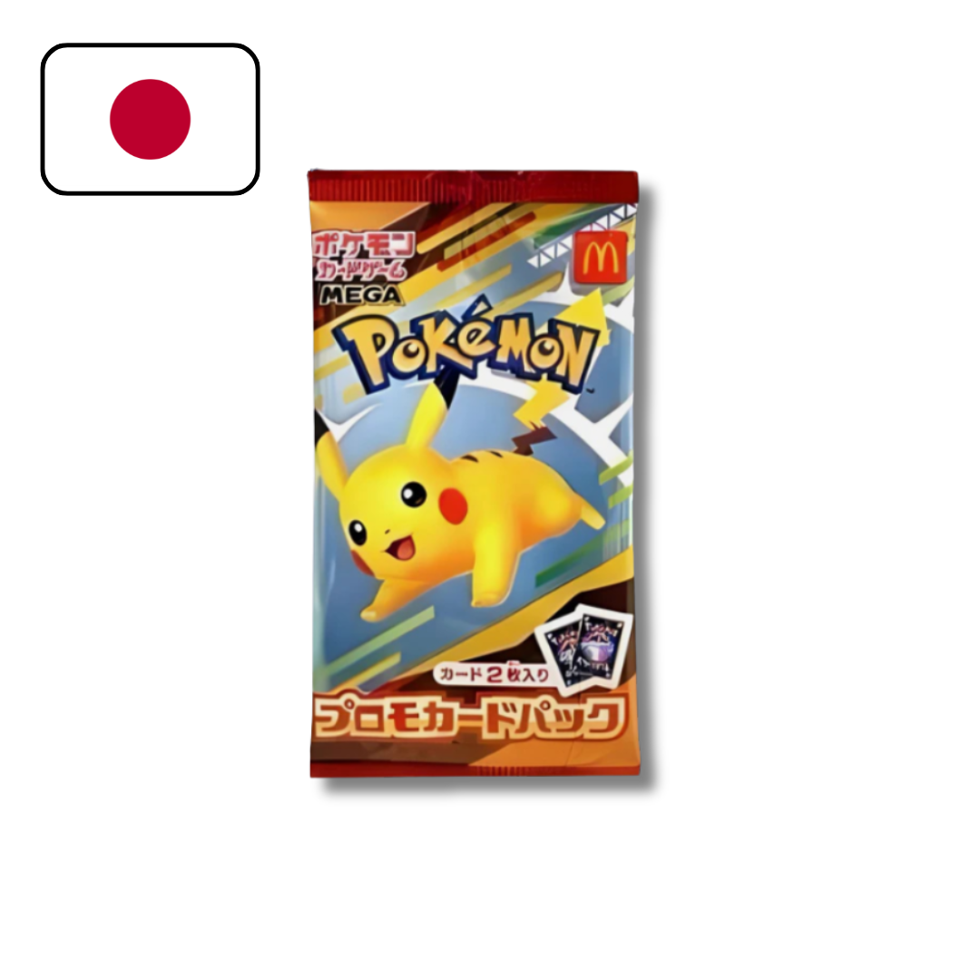 Limited Edition Booster Pokémon - Pikachu McDonald’s MEGA