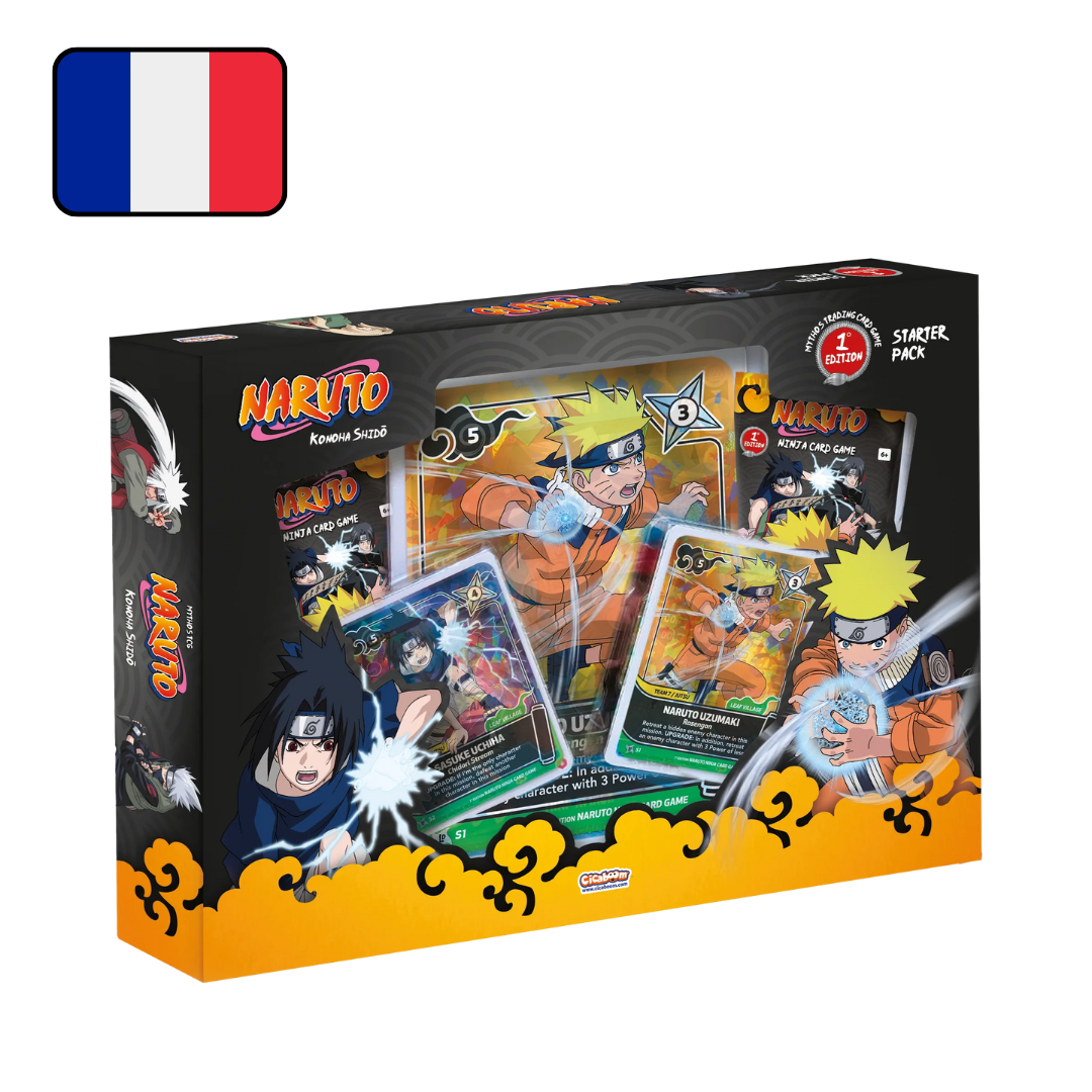 Pack de démarrage Naruto Mythos TCG - Chapitre 1 : Konoha Shidō - 1st Edition