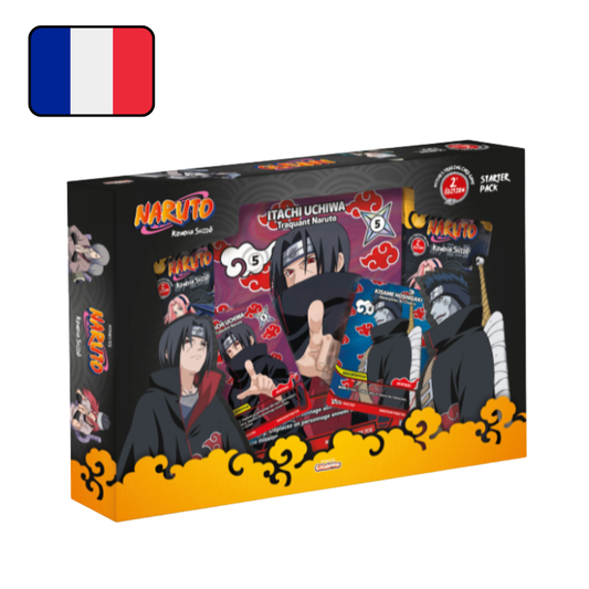 Pack de démarrage "ITACHI" Naruto Mythos TCG - Chapitre 1 : Konoha Shidō - 2nd Edition