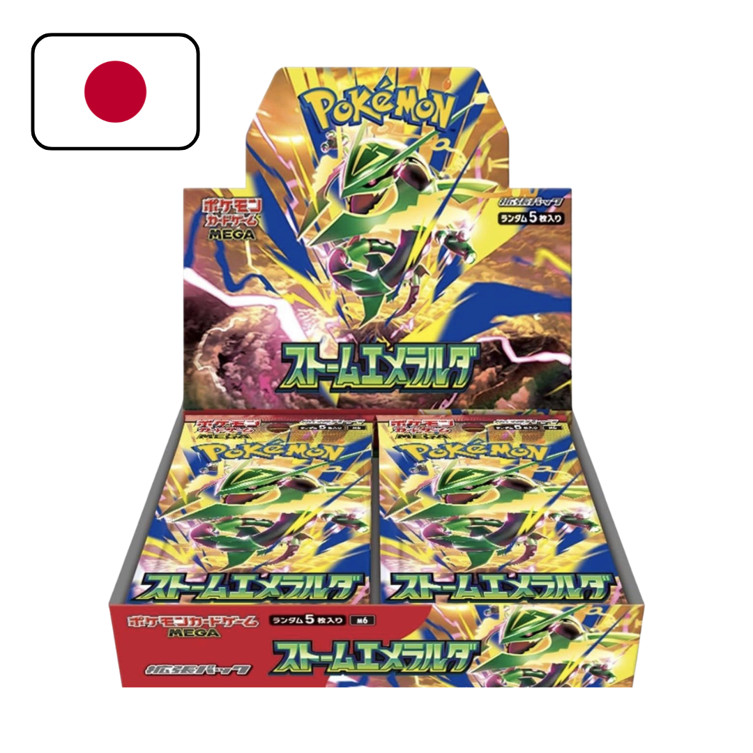 Display de 30 Boosters Pokémon - M6 : Storm Emeralda