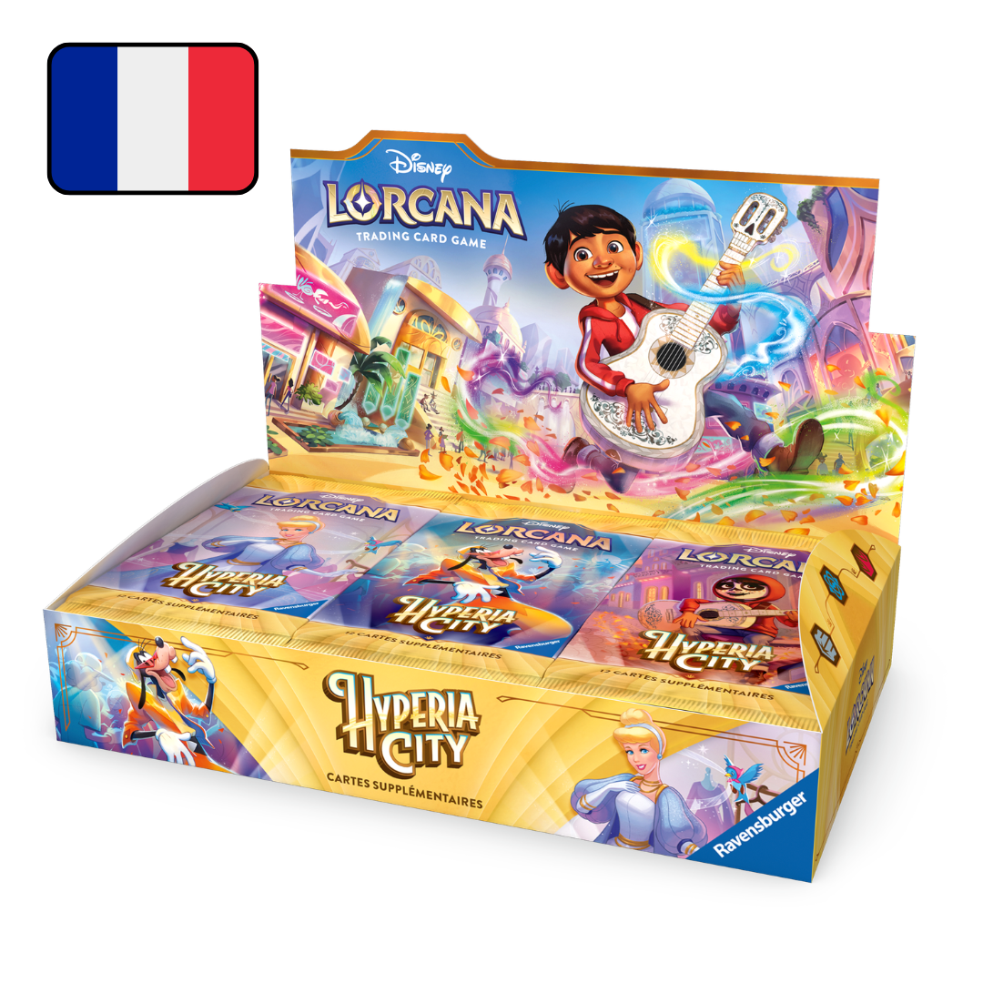Display de 24 Boosters Lorcana - Chapitre 14 : Hyperia City