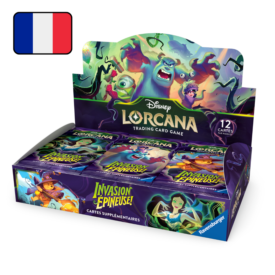 Display de 24 Boosters Lorcana - Chapitre 13 : Invasion Epineuse