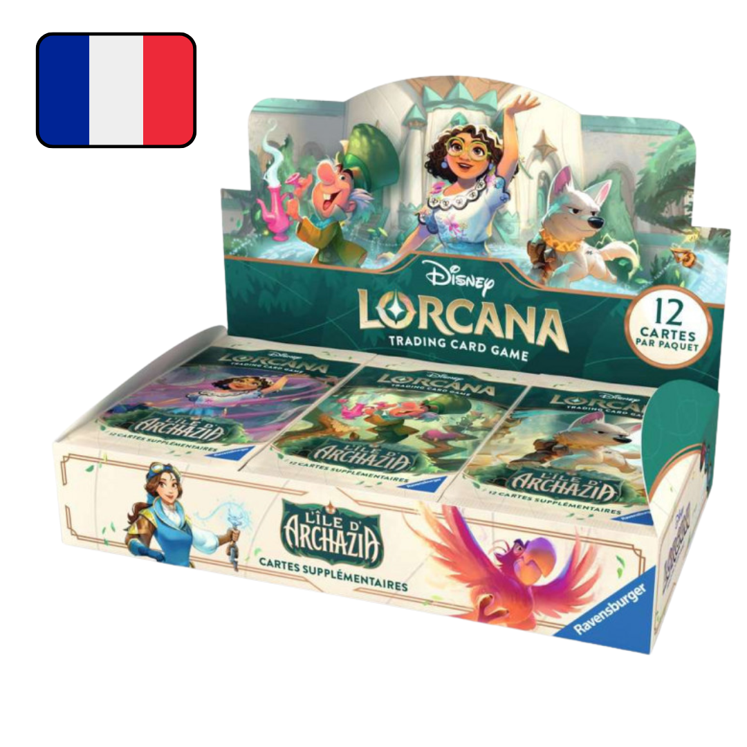 Display de 24 Boosters Lorcana - Chapitre 7 : L'Île d'Archazia