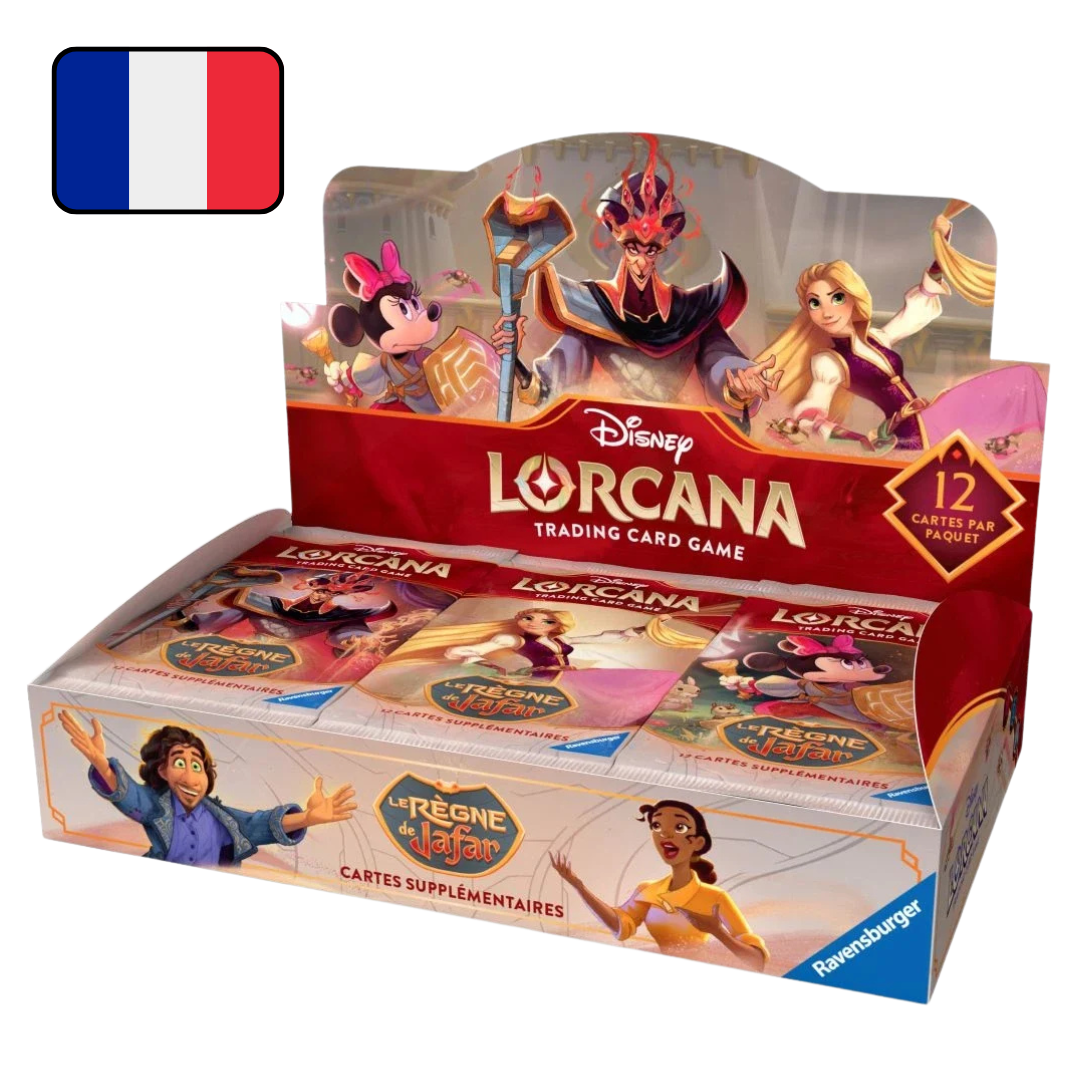 Display de 24 Boosters Lorcana - Chapitre 8 : Le Règne de Jafar