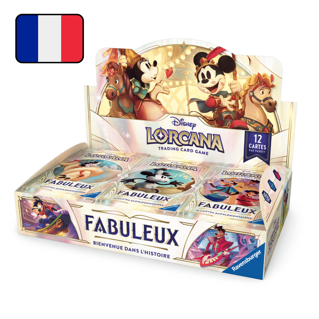 Display de 24 Boosters Lorcana - Chapitre 9 : Fabuleux
