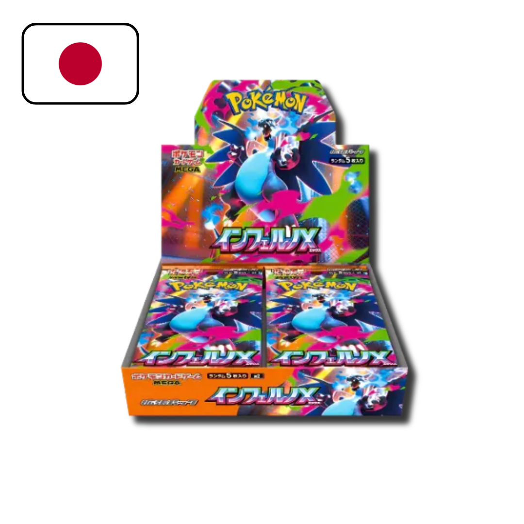 Display de 30 Boosters Pokémon - ME2 Inferno X