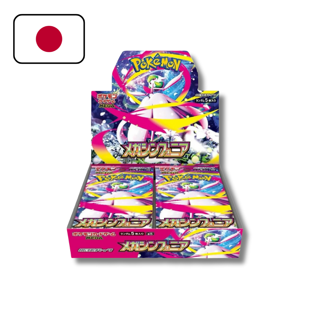 Display de 30 Boosters Pokémon - M1S Mega Symphonia