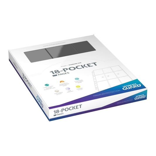 50 feuilles de classeur 3x3 - Ultimate Guard - Gris