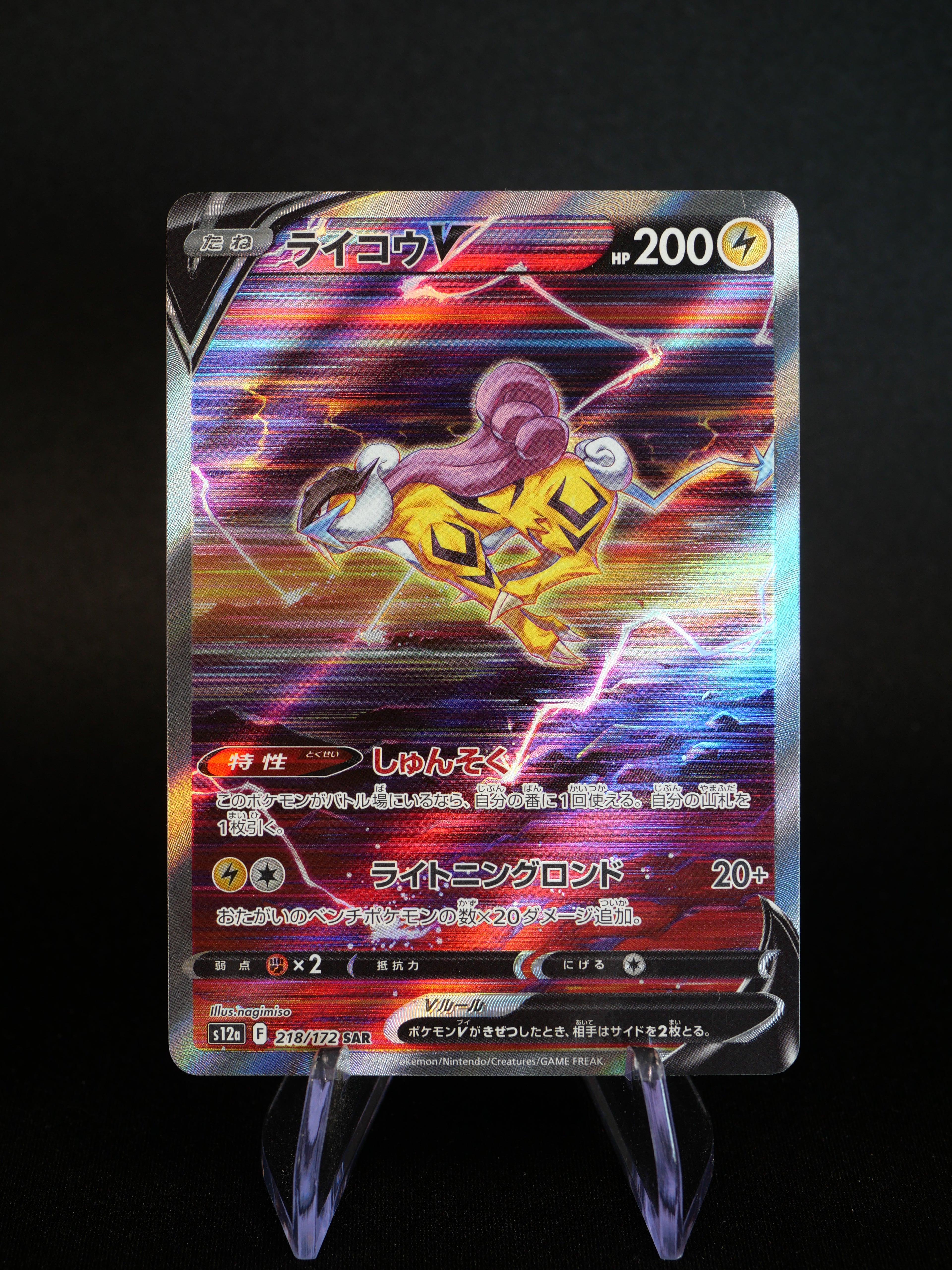 Raikou V 218/172 - S12A VStar Universe