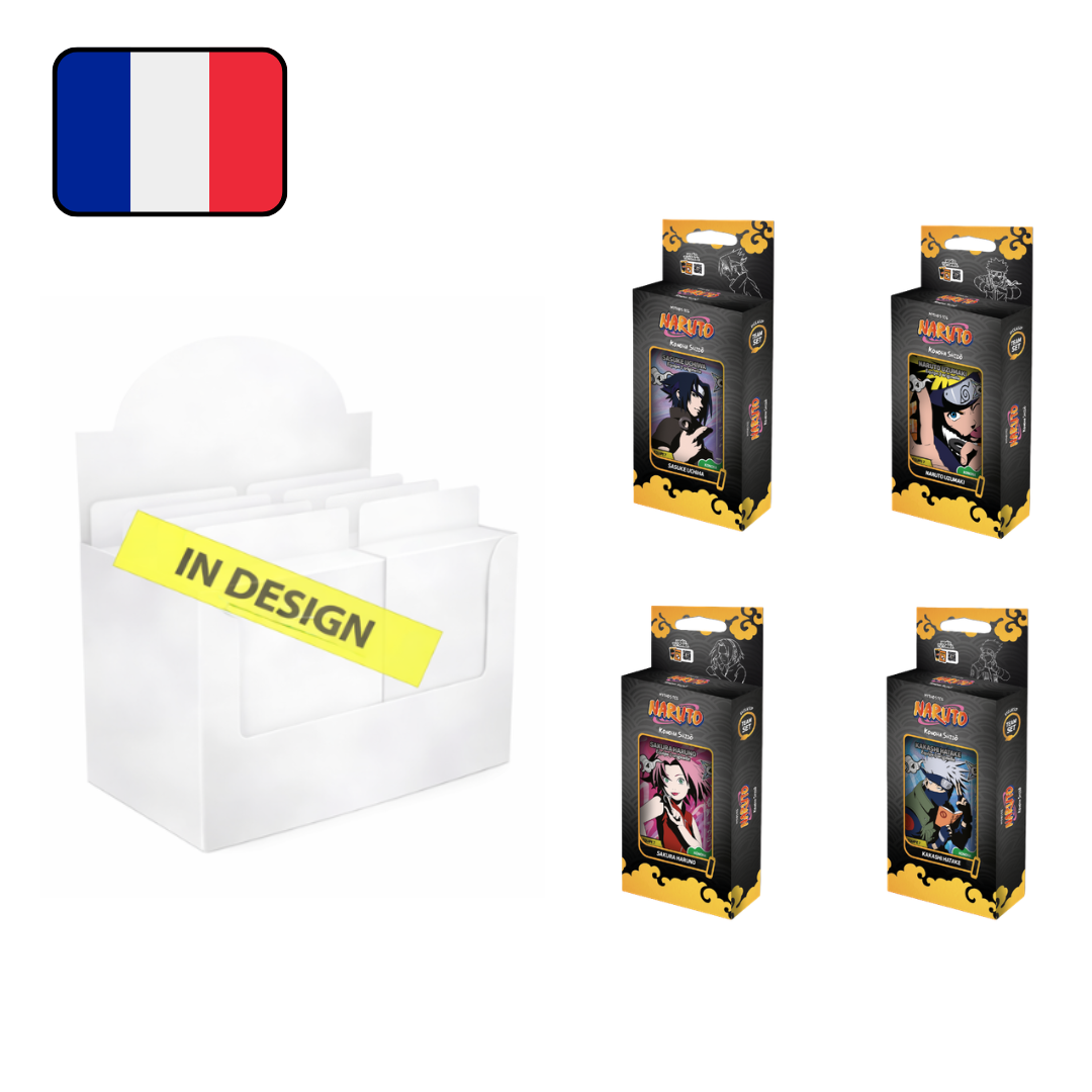 DISPLAY - Team Set Naruto Mythos TCG - Chapitre 1 : Konoha Shidō - 2nd Edition